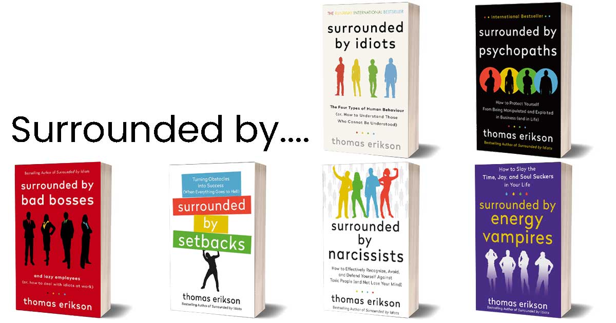 Books by Thomas Erikson - The Surrounded by Serie